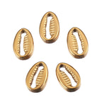 Gold Cowry Charm