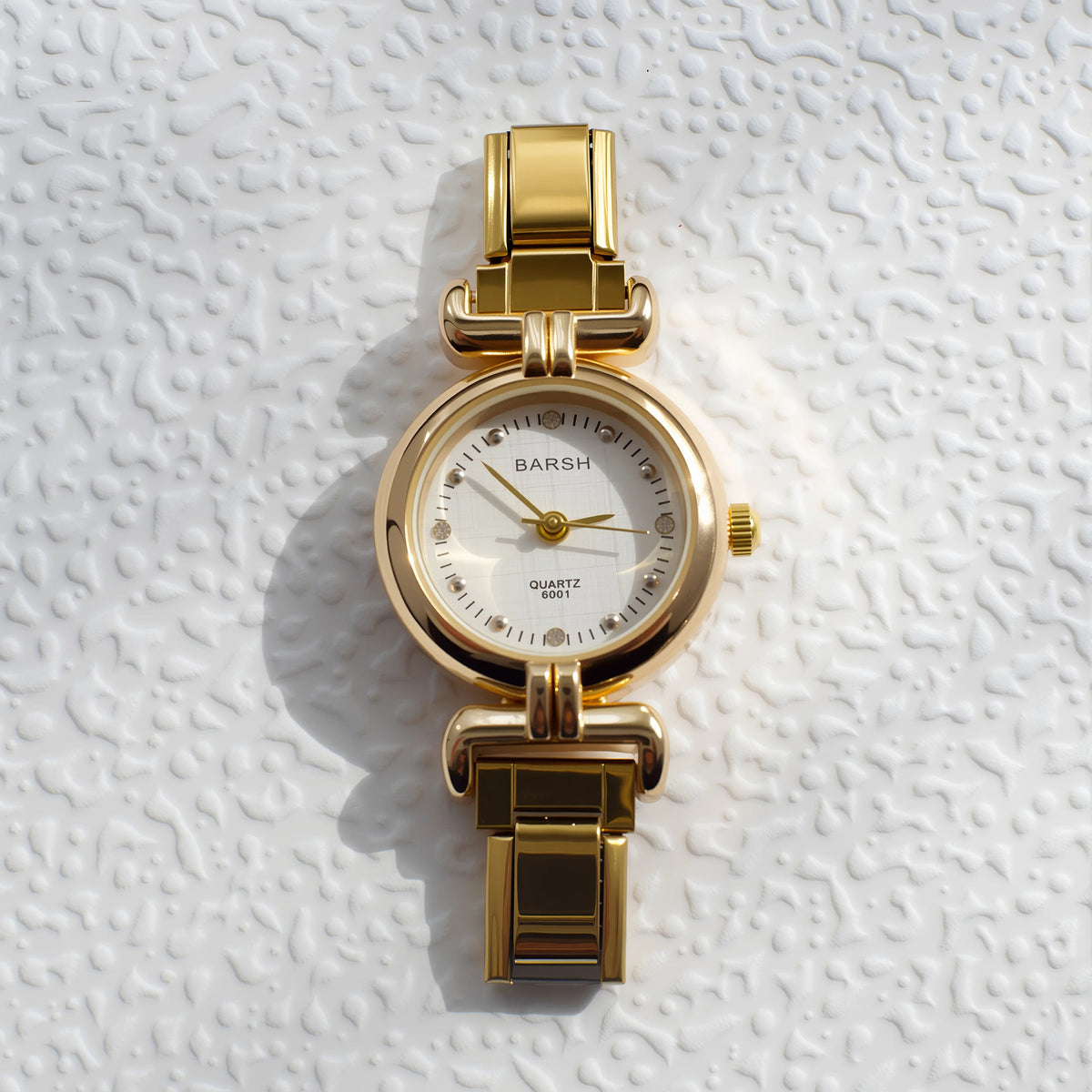 The Aura Round Link Watch Dial