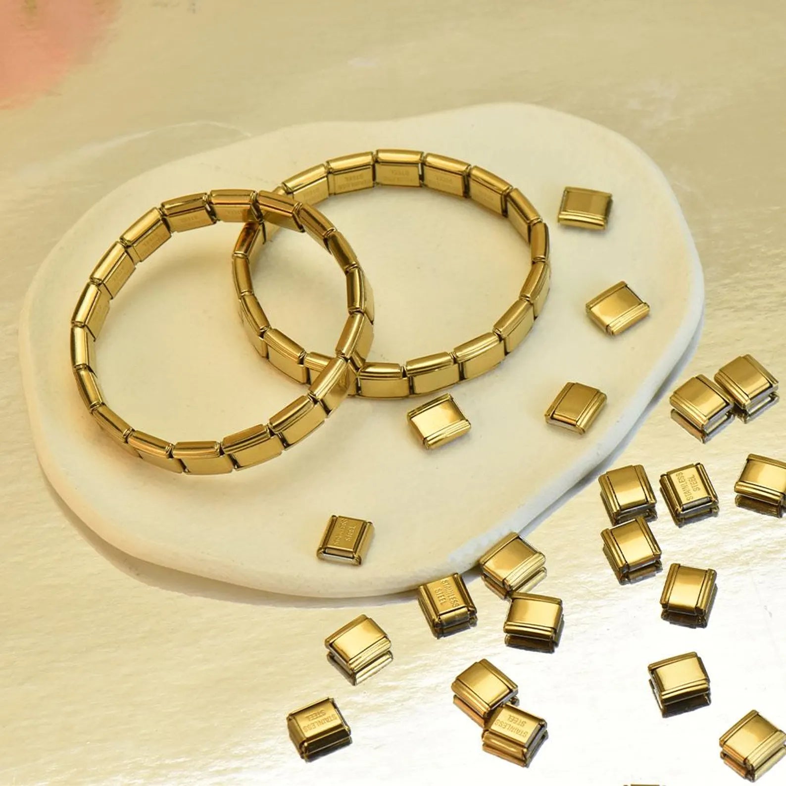 Italian Modular Plain Bracelet
