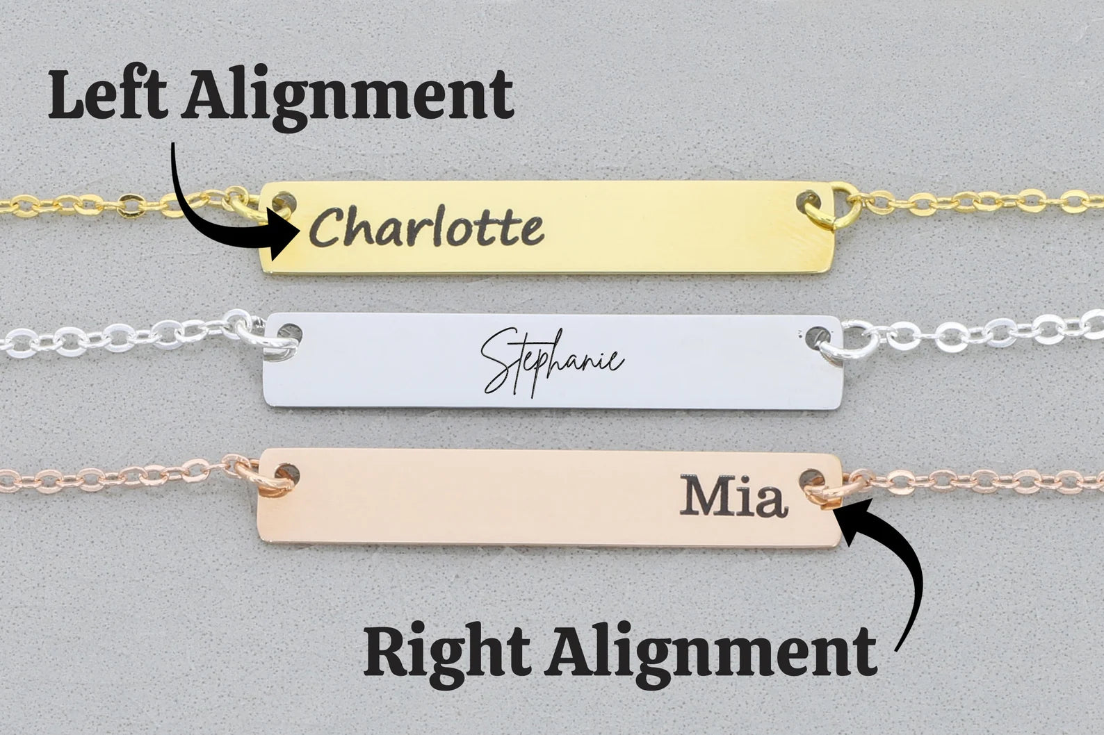Personalised Nameplate Necklace