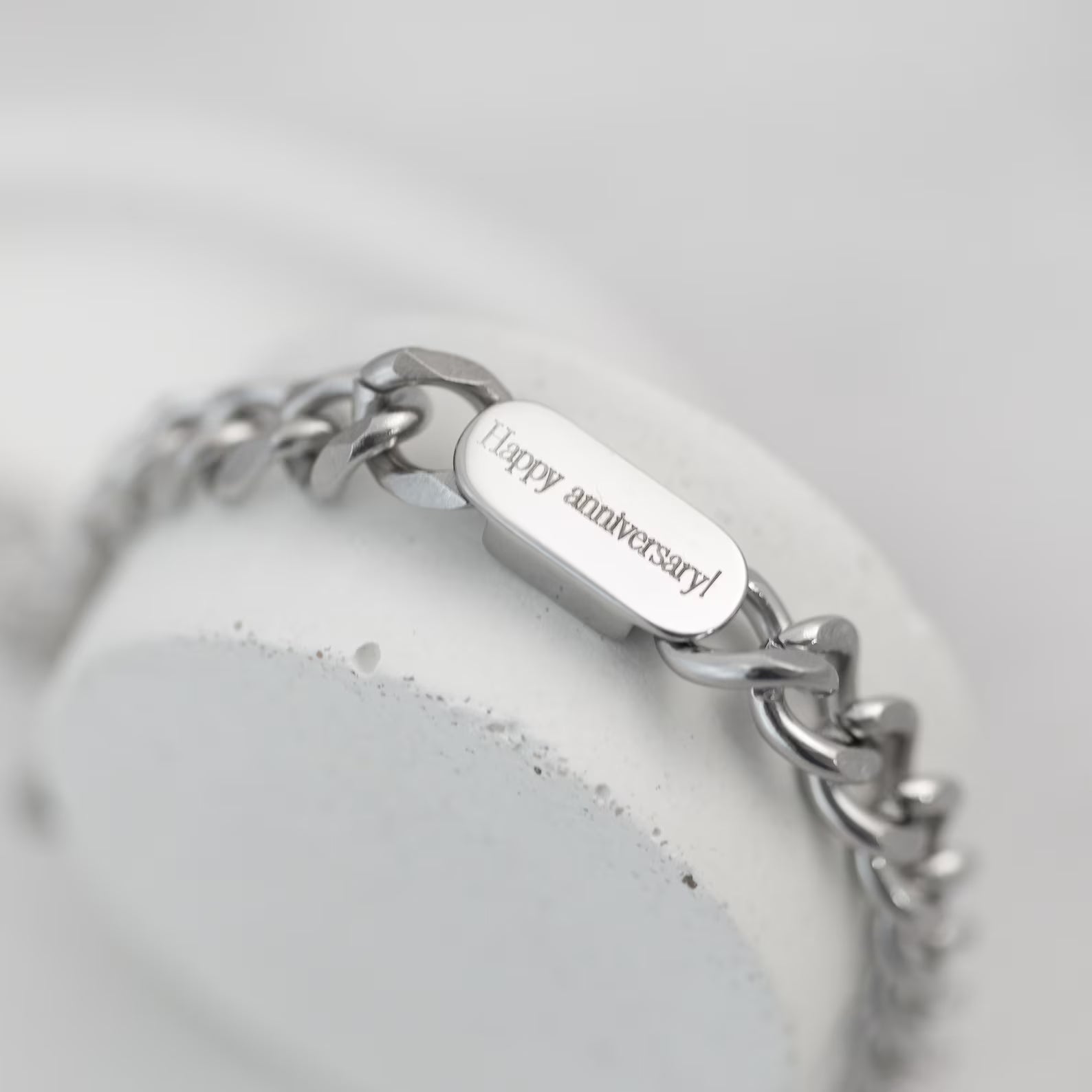 Dave Cuban Engraved Bracelet