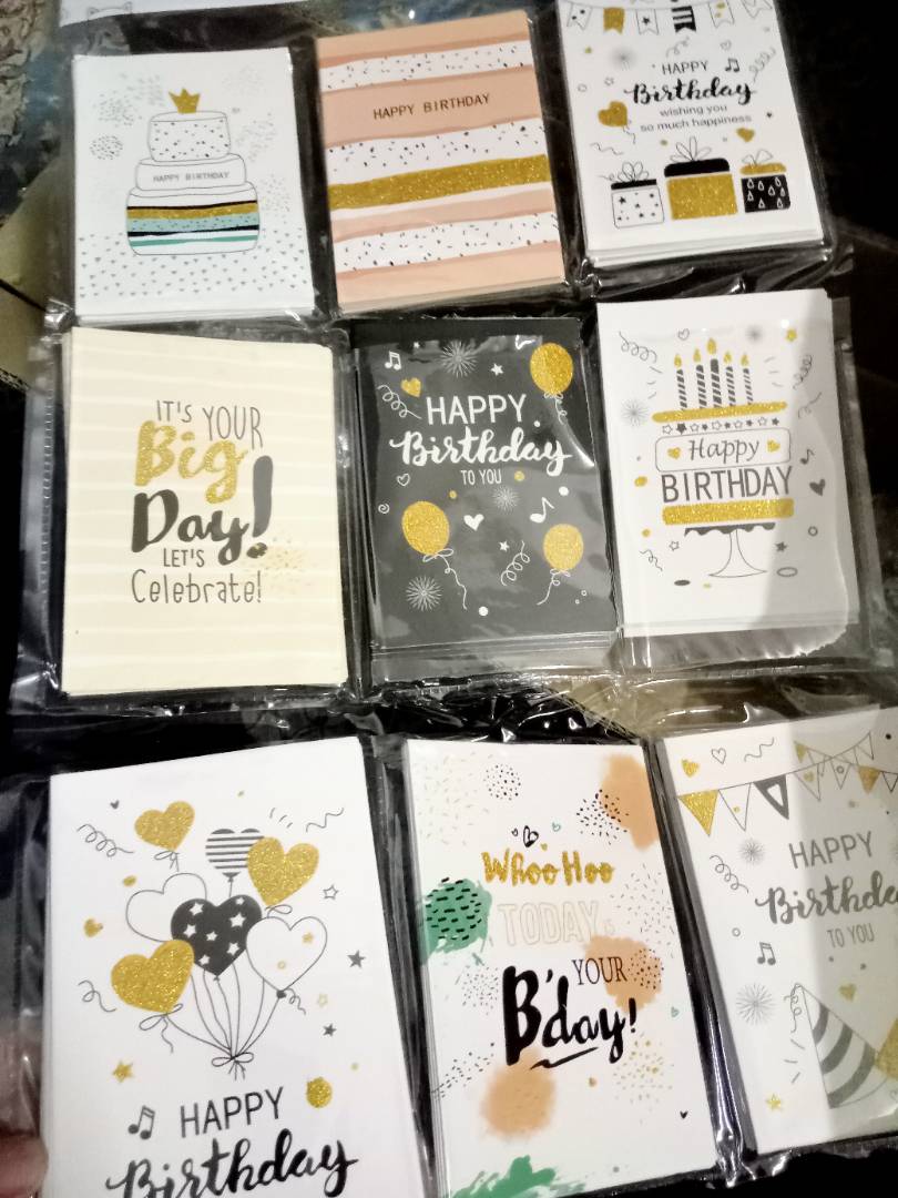 Blank Birthday Cards