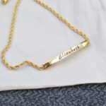 Layla Bar Twist Drawstring Bracelet