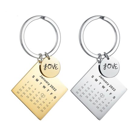 Calendar Keychain
