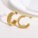 Esther Twist push back Earring