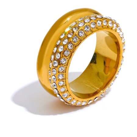 Bold Shimmer Ring