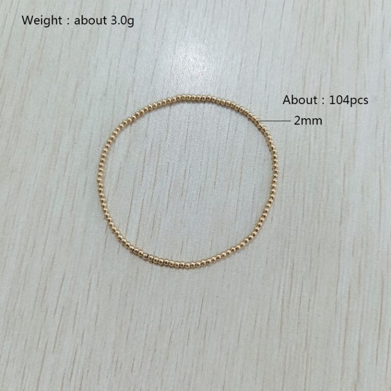 2mm beads (16.5cm small-medium wrist)