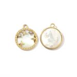 Celeste Mother of Pearl Charm