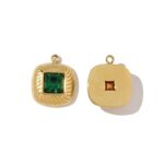 Demi Emerald Charm