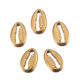 Gold Cowry Charm