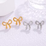 Mini Bow Stud Earrings