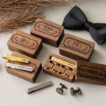 Tie clip + Cufflinks Set